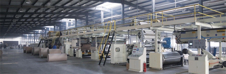 380 V 3 Ply Corrugated Carton Box Making Machine Automatic Production Line for Packaging