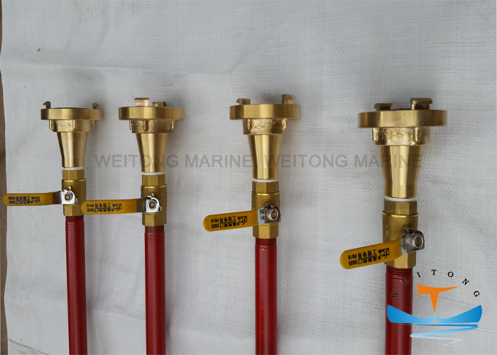 Spray Nozzle Marine Fire Fighting Equipment 40mm Water Inlet HS 8424200000