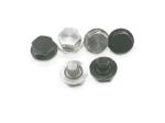 black CNC Lathe Machining Parts hex nut BS Standard Decorative 7x14mm