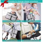 Breathable Waterproof Changing Pad For Baby Travel 35*25cm