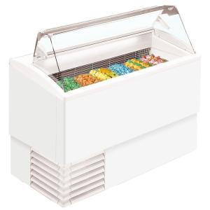 Quality Large Volume Ice Cream Display Freezer Good Cooling Effect No Pollution wholesale