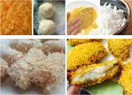Professional Bread Crumbs Machine Round Flakes Chips Fried Food Cover