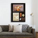 Refined End Design Three-Dimensional Cigar Art Murals for Coffee Shop Restaurant
