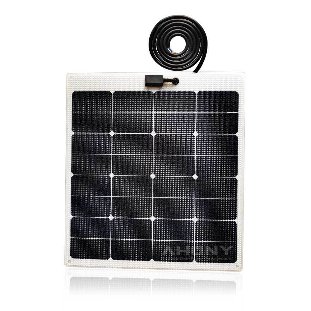 Semi Rigid Mono Walkable Solar Panel PET ETFE Sunpower PV Panels For Marine Camping