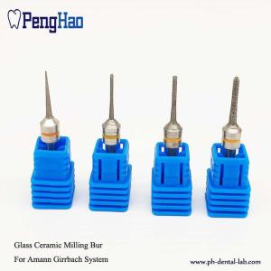 Quality Coating Glass Dental Diamond Bur , Dental Milling Tools For Amann Girrbach System wholesale