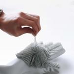 Hair Care Household Silicone Hand Gloves Brush Home Bathroom Accessories
