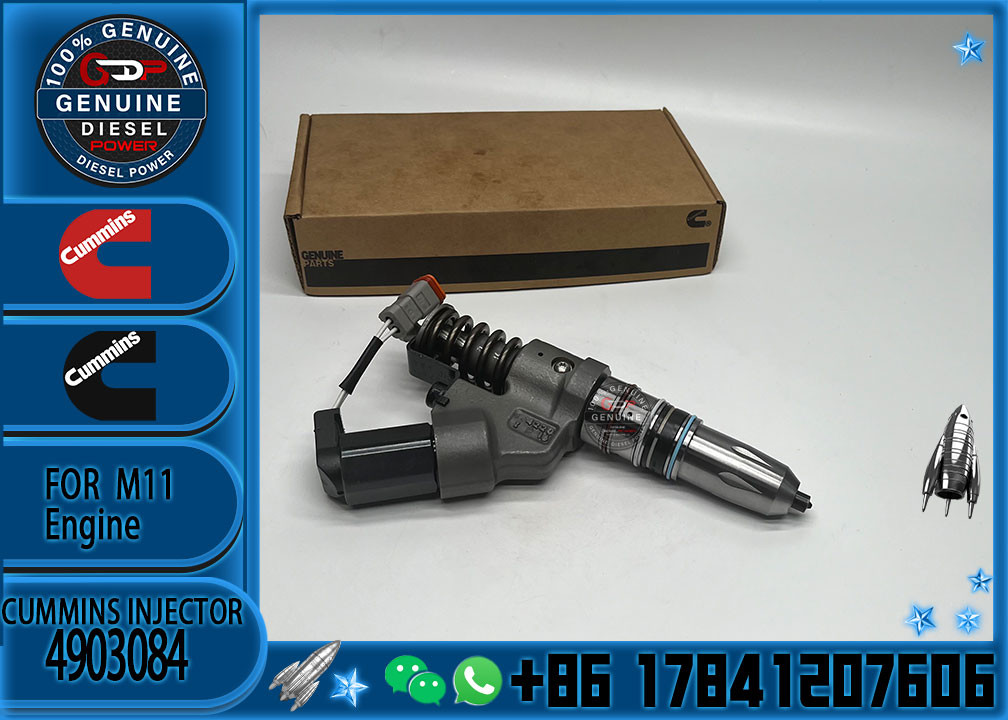 OEM quality Brand New Diesel Common Rail Fuel Injector Assembly 4903084 3087772 4061851 for C ummins QSM11 M11 ISM11 Eng
