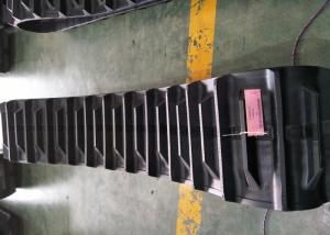 Quality 54 Links Rubber Crawler Tracks , Replacement Yanmar Excavator Tracks wholesale