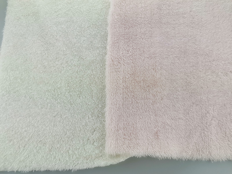 Stitch-Bonded Nonwoven Technics 100% Polyester Knitted Warm Soft White Color Sherpa Fleece Lining Fabric