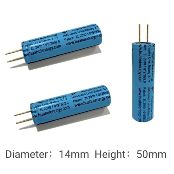 Deep Cycle Rechargeable Lithium Battery HMC1450 3.7V 500mAh Lithium Manganese