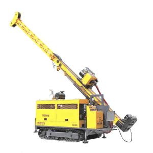 Quality 680m - 1500m Depth Core Drilling Rig 195HP Diesel Engine Crawler Mounted Drill Machine wholesale