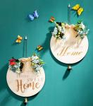 Europe Wooden Circular Wall Decoration