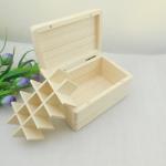 Wooden Essential Oil Storage Box Home Fragrance Carrier Case, Aromatherapy