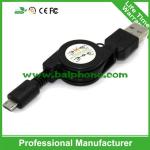 Extension Colorful 5 pin Micro Logo Custom Retractable Usb Cable