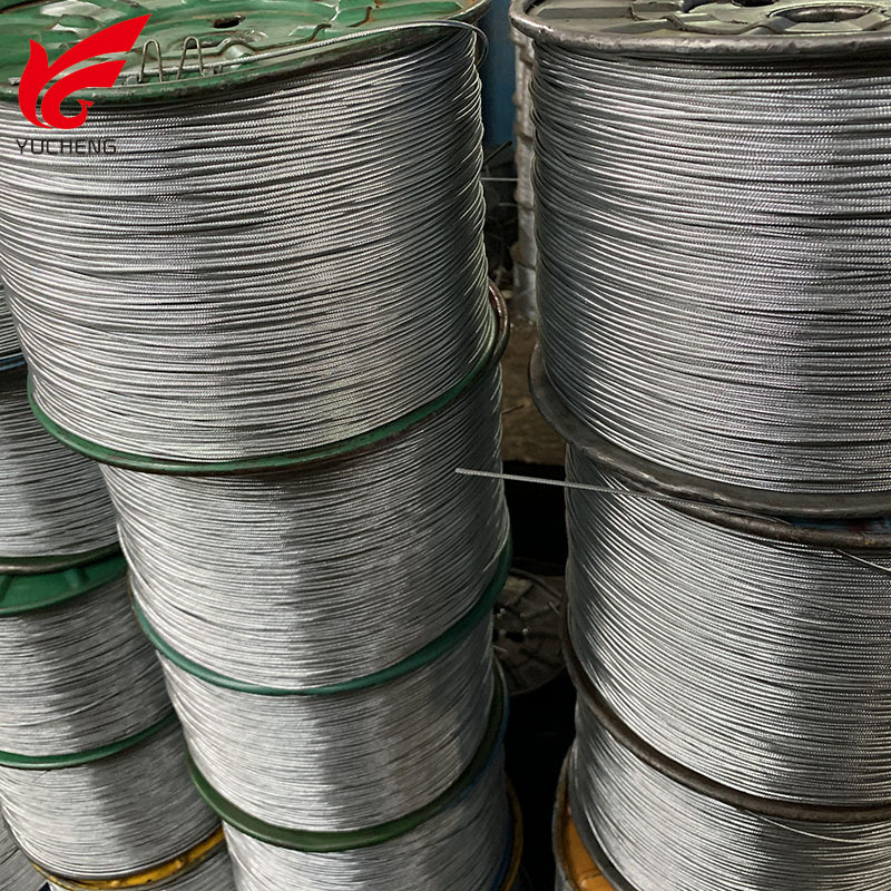 1*19 7*7 Galvanized Cable Wire For Motorcycle Control Cable