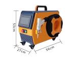 Metal Welding Easy Operating Portable Air Cooling 2000w Laser Cleaning and