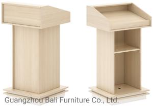 Quality Modern Wooden Training Room Church School Rostrum Podium wholesale