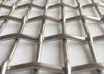 SHUOLONG Weave Flat Top Lock Crimp Wire Mesh Door Panels Heat Resistance