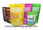 SGS Zipper Top Gravure Printing Aluminum Foil Packaging Bags