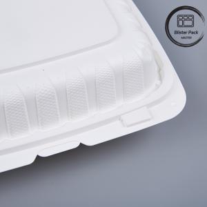 Quality Disposable Transparent Plastic Clamshell Takeout Containers for Restaurants Leakproof Design wholesale