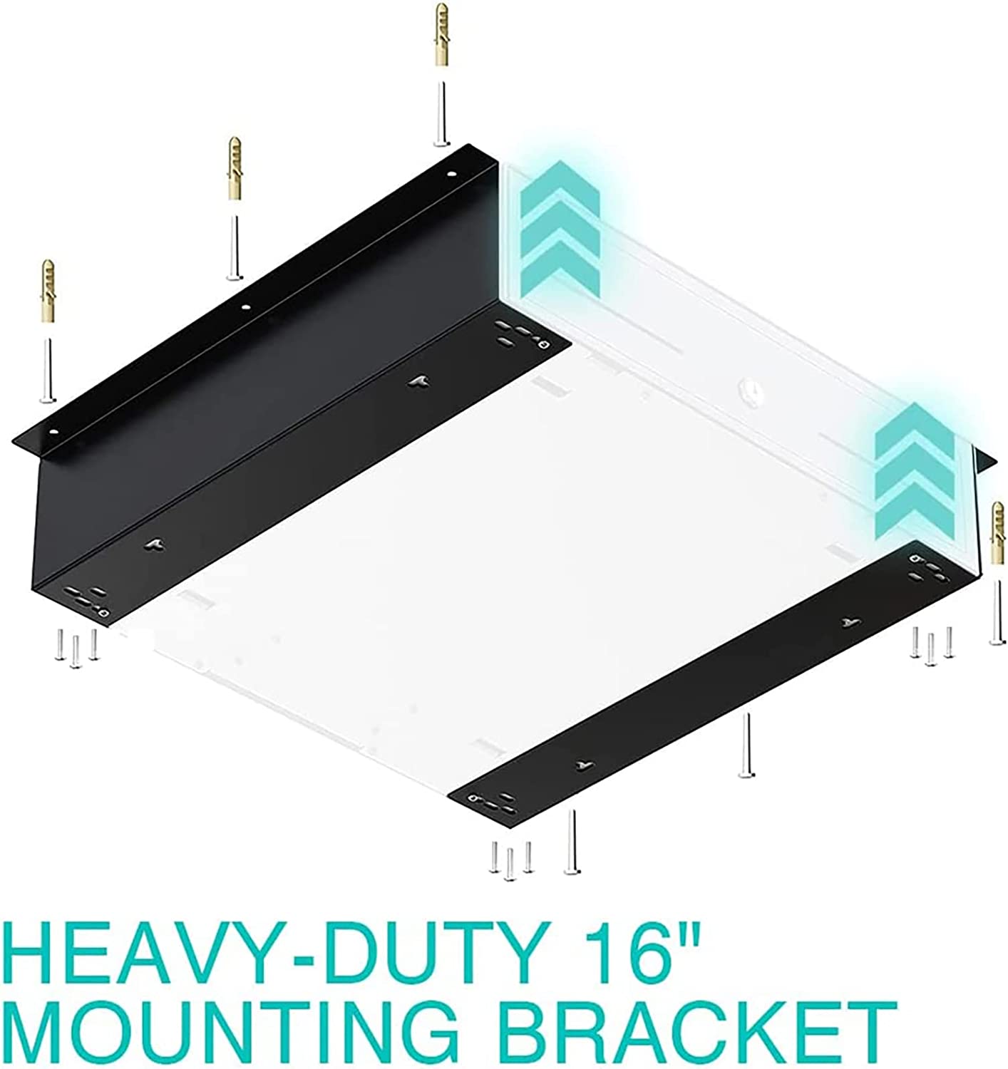 Under counter Mounting Bracket Metal Cash DrawerHeavy Duty Steel Mounting Bracket for Mounting 16" Cash Registers