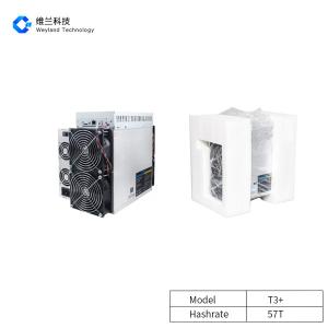 Quality Second hand Innosilicon T3+ 57t SHA-256 Metal Material 10.38kg wholesale