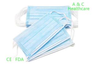 Quality Anti Virus Surgical Face Mask Breathable Earloop Procedure Masks High BFE / PFE wholesale