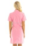 Medical Hospital Uniform Coverall White Nurse Uniform Dress