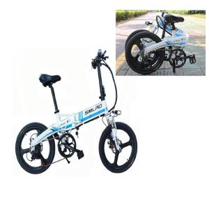 Quality Foldable 20 Inch Electric Bike , Electric City Bike Aluminum Alloy 6061 Frame wholesale