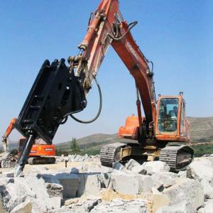 Quality Steel Q345B Hydraulic Breaker For 13 Ton Excavator Jack Hammer 150-170 KG/CM2 wholesale