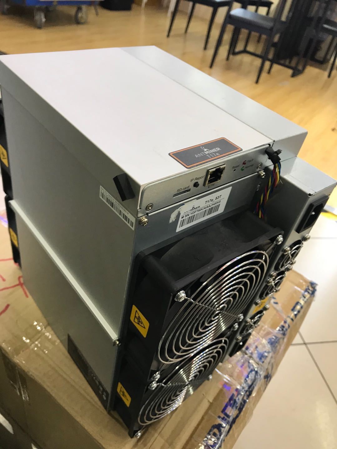 SHA 256 Algorithm Second Hand Miner 2200W Bitmain Antminer T17 40TH