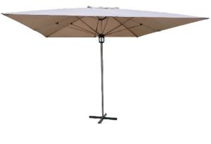 Quality 4x4M Aluminum Outdoor Parasol UV Protection For Leisure Hotel wholesale
