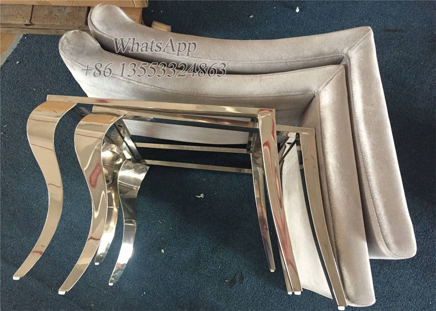 Modern Design Stainless Steel Dining Table Top For Sale With Low Price (YS-6)
