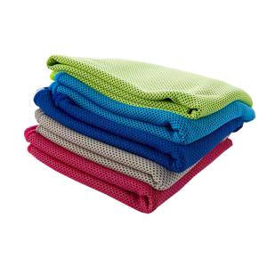 Quality Microfiber Cooling Towel Absorbent Quick-Dry Solid Color Polyester Microfiber Sports Towel wholesale