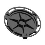 D400 Custom Manhole Cover Round Waterproof Hard Shoulders M16x40 Bolts