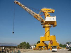 Quality Customized Port 5ton To 200 Ton Fixed Shipping Dock Crane wholesale