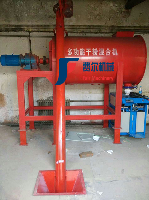 Customized Dry Mortar Mixer Machine , Drum Powder Mixer Machine For Construction