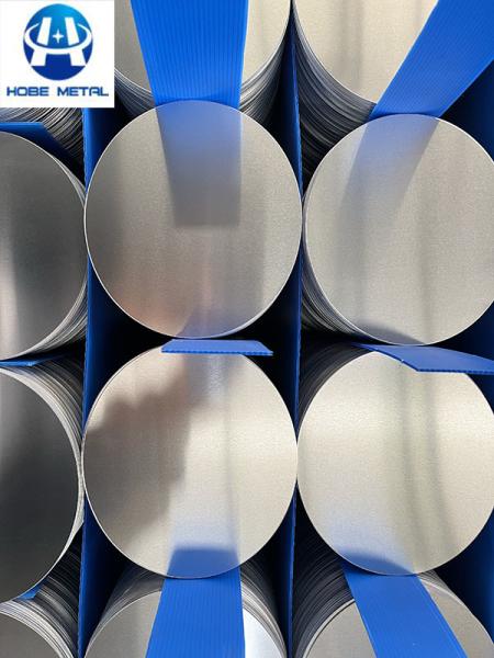 1060 Aluminum Wafer Discs Round Circle Wafer Sheet For Road Warning Signs