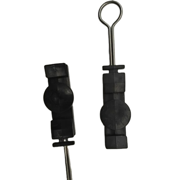 201 or 304 Stainless Steel Wire Clamp for Fiber Optic Equipment Breaking Load 5 KN