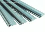 8mm Half Round Aluminium Tile Trim Polished Sapphire Blue For Kitchen