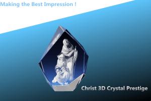 Quality Christ 3D Crystal/3D CRYSTAL PRESTIGE FLAME/3D LASER CRYSTAL PHOTO FRAME/3D CRYSTAL FRAME wholesale