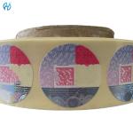 Customized Holographic Security Stickers Adhesive Ironing Laser Safety Stickers