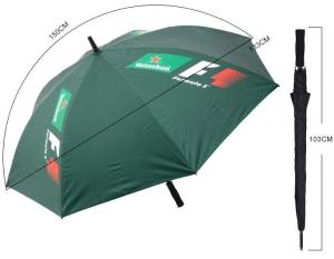 Quality 130cm Manual Open EVA Handle Fiberglass Ribs Umbrella wholesale