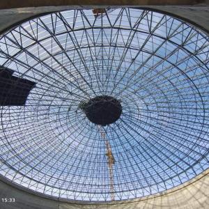 Quality Steel Space Frame Airport Garage Plant Building Roofing Structure wholesale