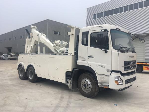 6x4 Heavy Recovery Truck , Road Wrecker Truck With Right Hand Drive / Left Hand