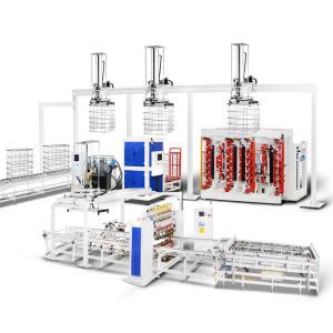 Quality Automatic IBC Grid Welding Machine For IBC Tote Cage Frame Production Line wholesale