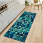 Wood Grain Absorbent Door Mat 40*120cm 60*180cm Bedroom Floor Carpets