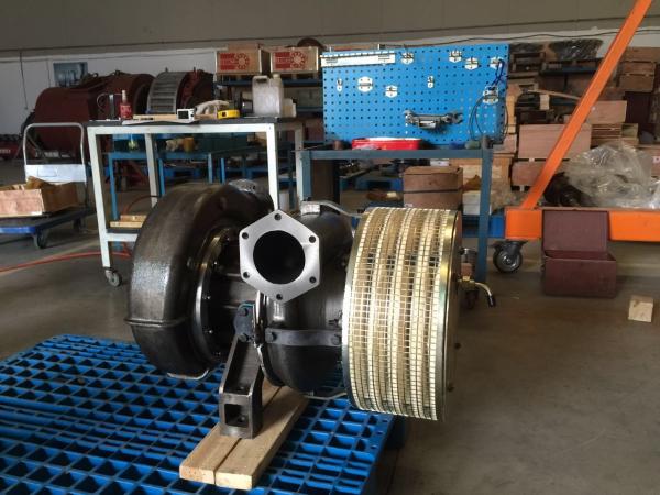 Cheap Gas Powered Engine Marine Turbocharger , Engine Parts Turbochargers Rust Proof for sale