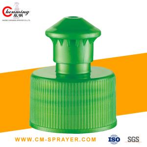 Quality 24/410 28/400 28-410 Squeeze Bottle Push Pull Cap For Water Bottles 38mm 28mm Push Pull Cap wholesale