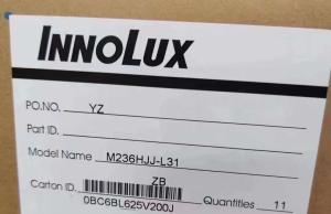 Quality Innolux 23.6inch Desktop lcd display M236HJJ-L31 laptop lcd monitor 1920x1080Pixels 93PPI 30PIN wholesale